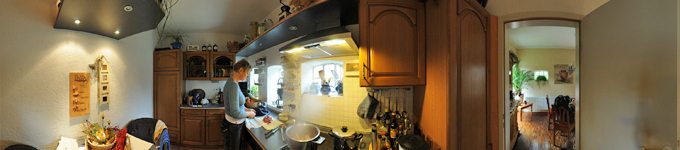 360° kitchen panorama private kitchen