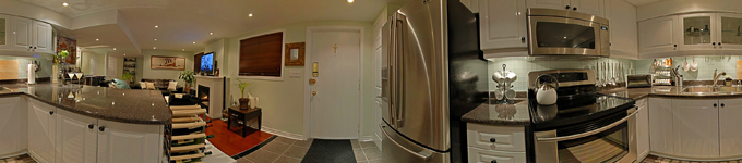 360&deg; kitchen panorama private kitchen