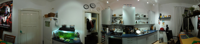 360° kitchen panorama private kitchen